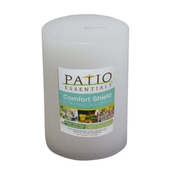 Patio Essentials Citronella Pillar Candle Candle For Mosquitoes/Other Flying Insects 8 oz
