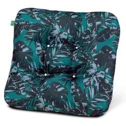 Duck Covers Multicolored Olympic Forest Polyester Seat Cushion 5 in. H X 19 in. W X 19 in. L