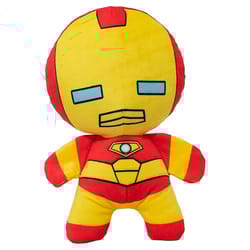 Buckle-Down Marvel Comics Multicolored Plush Kawaii Iron Man Standing Pose Squeaky Dog Toy 1 pk