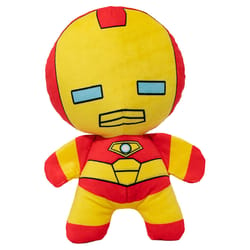 Buckle-Down Marvel Comics Multicolored Plush Kawaii Iron Man Standing Pose Squeaky Dog Toy 1 pk