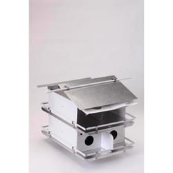 Birds Choice 14 in. H X 14 in. W X 19 in. L Aluminum Bird House