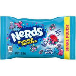Nerds Very Berry Clusters Gummy Candy 3 oz