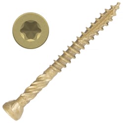 Screw Products EPIC No. 9 X 2 in. L Star Coated Trim Screws 1 lb 122 pk