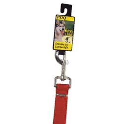 PDQ Red Nylon Lead Nylon Dog Leash Large