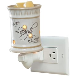 Candle Warmers Cream Pluggable Fragrance Warmer