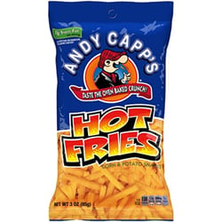 Andy Capp's Hot Fries Snack 3 oz Bagged