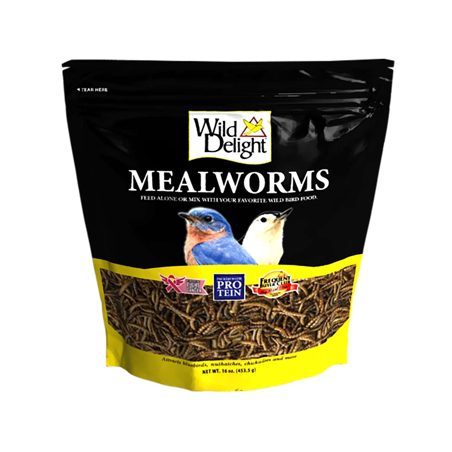 Wild Delight Assorted Species Dried Mealworm Wild Bird Food 16 oz Ace Hardware