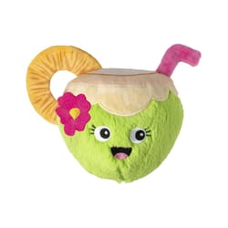 Pet Shop by Fringe Studio Multicolored Plush Cocnuts About You Dog Toy 1 pk