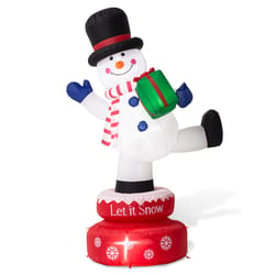 Glitzhome Snowman 6 ft. Inflatable