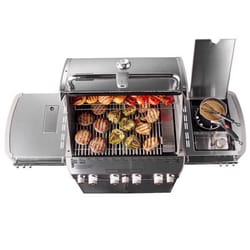 Weber Summit S-470 4 Burner Natural Gas Grill Stainless Steel