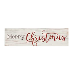 P. Graham Dunn Multicolored Merry Christmas Sign 6 in.