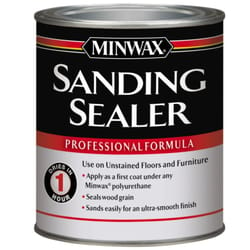 Minwax Sanding Sealer Satin Clear Water-Based Sanding Sealer 1 qt