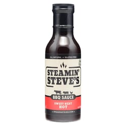 Steamin' Steve's Sweet Heat Hot BBQ Sauce 12 oz