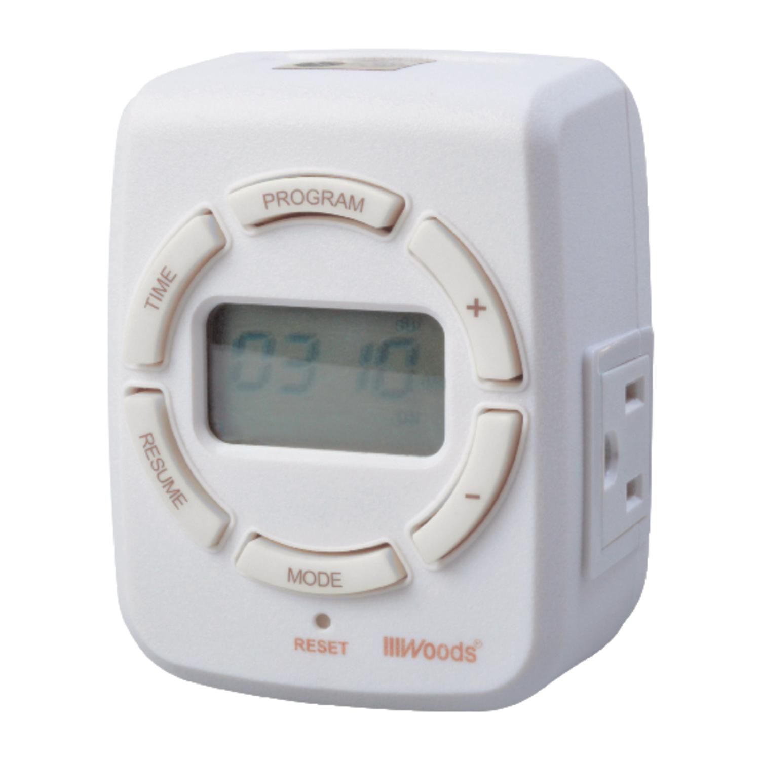 Intermatic Indoor Plug In Timer 125 V White - Ace Hardware