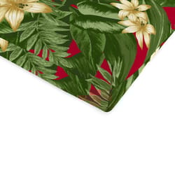 Jordan Manufacturing Multicolored Floral Polyester Chair Cushion 4 in. H X 22 in. W X 44 in. L