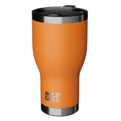 Wyld Gear 30 oz Double Wall Vacuum Insulated Burnt Orange BPA Free Vacuum Insulated Tumbler