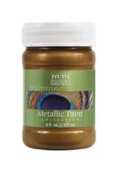 Modern Masters Metallic Paint Collection Satin Blackened Bronze Water-Based Metallic Paint 6 oz