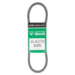 Mitsuboshi Super KB Standard V-Belt 0.5 in. W X 27 in. L For Riding Mowers