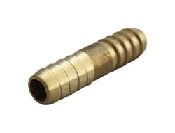 JMF Company Brass 1/4 in. D X 1/4 in. D Coupling 1 pk