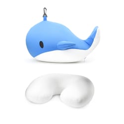 Kikkerland Whale Travel Pillow 1 each