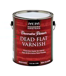 Modern Masters Dead Flat Clear Water-Based Dead Flat Varnish 1 gal