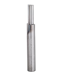 Freud 3/16 in. D X 2 in. L Carbide Double Flute Straight Router Bit