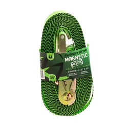 Fusion Grip 2 in. W X 35 ft. L Green Ratchet Tie Down Strap 3333 lb