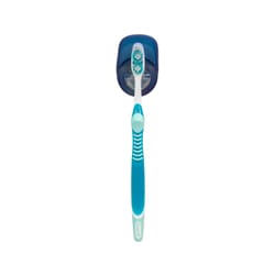 Sttelli Navy Plastic Suction Toothbrush Holder