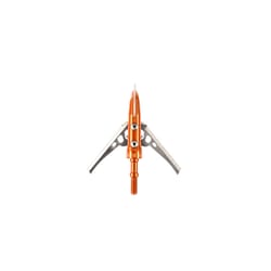Rage Crossbow X Gray/Orange Steel Broadheads 5.5 in.