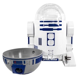 Uncanny Brands Star Wars Matte White 2 oz Air Popcorn Maker