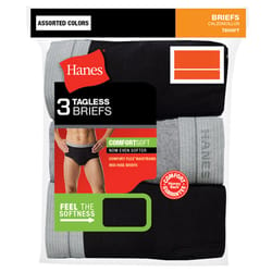 Hanes ComfortSoft Large Men's Assorted Briefs