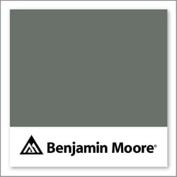 Benjamin Moore Millstone Gray 1581