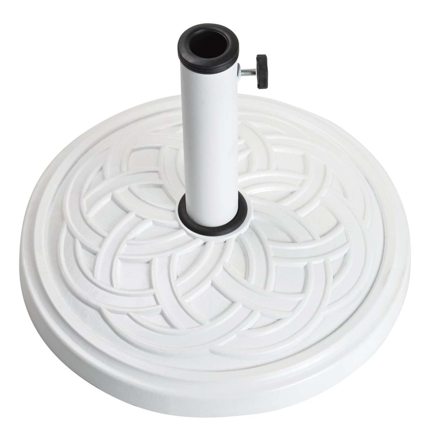 Bond White Envirostone Umbrella Base 17.7 in. L x 17.7 in. W x 12.8 in