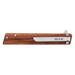 Buck Knives Decatur Brown 7Cr Stainless Steel 8 in. Drop Point Pocket Knife