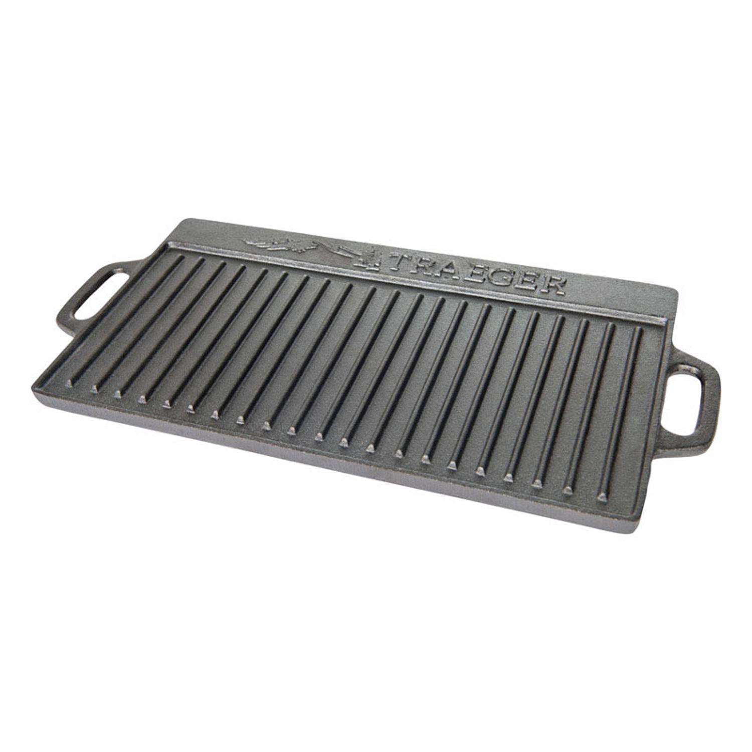 Traeger 9.25 in. W Cast Iron Reversible Griddle 19.5 in. L - Ace Hardware