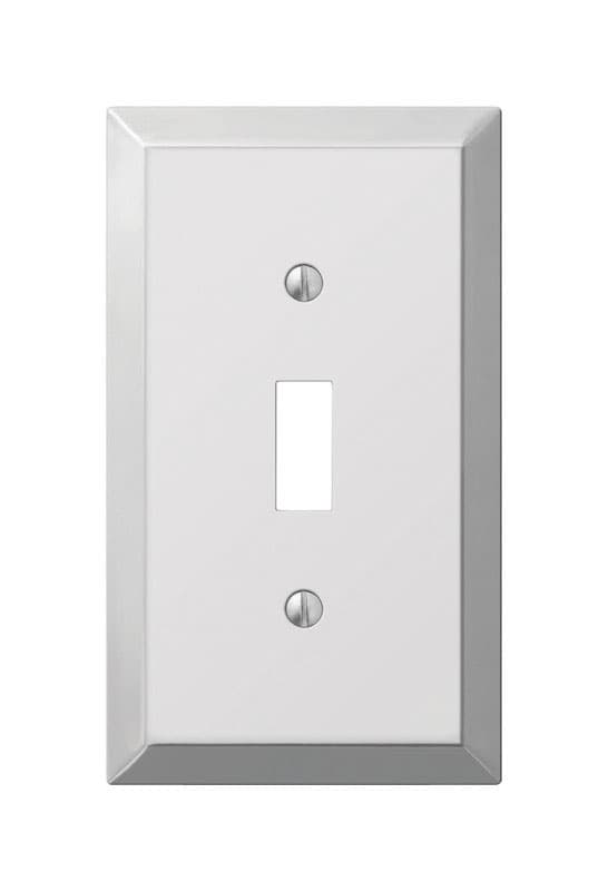 UPC 070686174661 product image for Amerelle 1 Toggle Polished Chrome Stamped Steel Wall Plate (161T) | upcitemdb.com