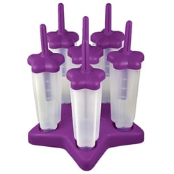 Tovolo Vivid Violet Plastic Pop Molds 4 oz