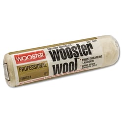 Wooster Wool Lambskin 9 in. W X 1 in. Regular Paint Roller Cover 1 pk
