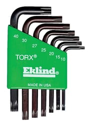 Eklind Torx T10-T40 Short Arm Torx L-Key Set 7 pc