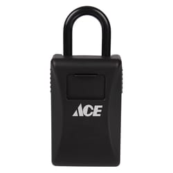 Ace 3.15 in. W Aluminum 4-Dial Combination Lock Box 1 pk
