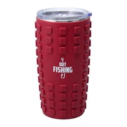 Pavilion Man Out 20 oz Red BPA Free Fishing Travel Mug