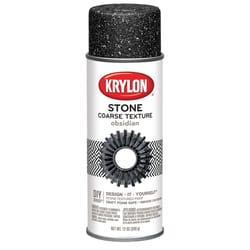 Krylon Stone Coarse Obsidian Texture Spray 12 oz