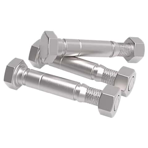 S & J PRODUCTS Shear Pins, Stainless Steel & Brass, Stainless Steel Pins 