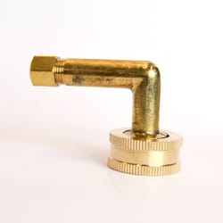 ATC 3/4 in. FHT X 1/4 in. D Compression Brass Ice Maker Elbow