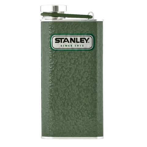 Stanley Classic 8 oz Green/Silver Plastic/Stainless Steel Flask - Ace  Hardware
