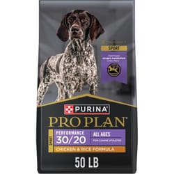 Purina Pro Plan All Ages Chicken and Rice Dry Dog Food 50 lb