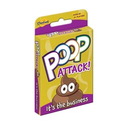 Outset Media Poop Attack Card Game Multicolored 54 pc