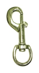 Baron 5/8 in. D X 3-1/2 in. L Nickel-Plated Steel Bolt Snap 10 lb