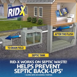 RID-X Pouches Septic System Treatment 3.2 oz