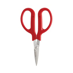 Harold Import Silver / Red Plastic/Stainless Steel Crab Scissors